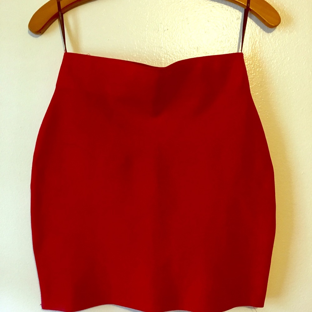 Forever 21 Finely Ribbed Mini Skirt - Size M